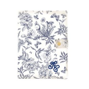 Protège Carnet de santé Tartine et Chocolat Toile de Jouy