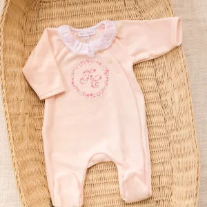 Pyjama rose tartine et chocolat