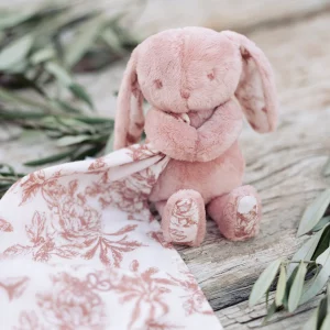 Doudou toile de jouy tartine et chocolat